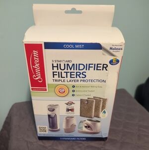 Sunbeam Humidifier Filters - Cool Mist (White/Blue)